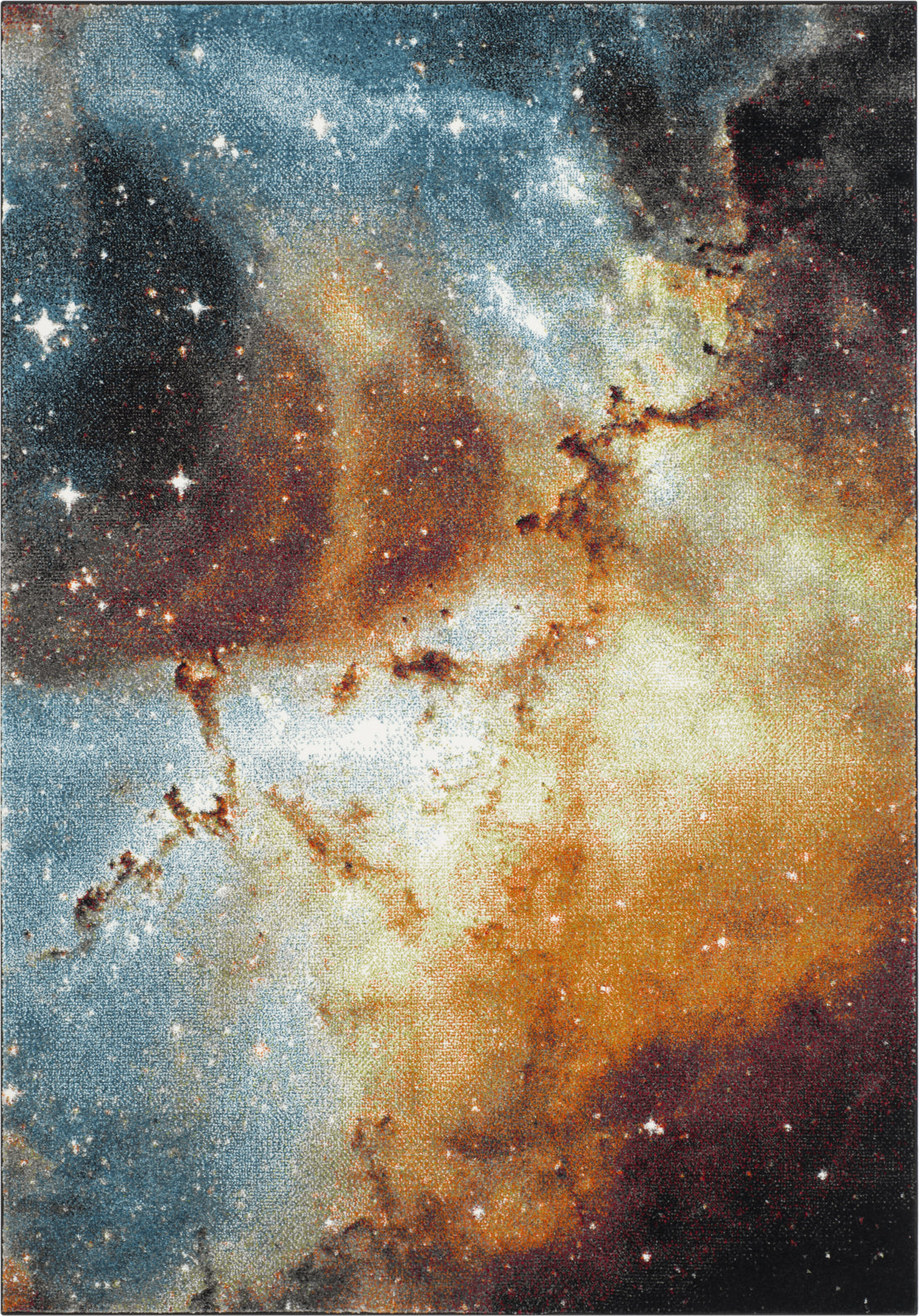 Safavieh Galaxy GAL109D Orange/Multi Area Rug main image