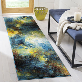 Safavieh Galaxy GAL111B Blue/Multi Area Rug 