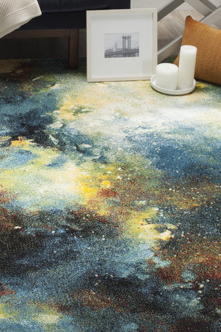 Safavieh Galaxy GAL111B Blue/Multi Area Rug 