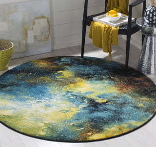 Safavieh Galaxy GAL111B Blue/Multi Area Rug 