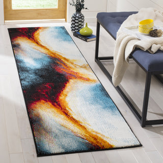 Safavieh Galaxy GAL112D Orange/Multi Area Rug  Feature