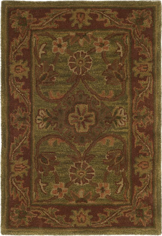 Safavieh Golden Jaipur Gj250 Green/Rust Area Rug 