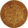 Safavieh Golden Jaipur Gj250 Green/Rust Area Rug Round