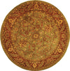 Safavieh Golden Jaipur Gj250 Green/Rust Area Rug Round