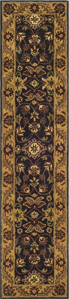 Safavieh Golden Jaipur Gj250 Black/Gold Area Rug 