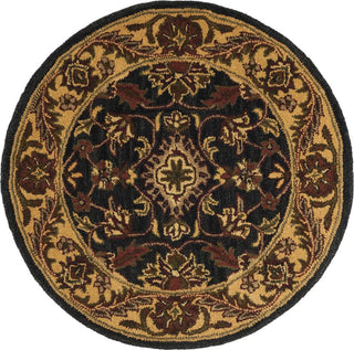 Safavieh Golden Jaipur Gj250 Black/Gold Area Rug Round