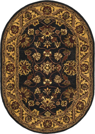 Safavieh Golden Jaipur Gj250 Black/Gold Area Rug 