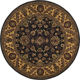 Safavieh Golden Jaipur Gj250 Black/Gold Area Rug Round