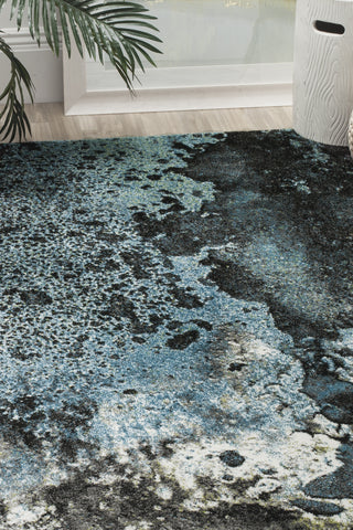 Safavieh Glacier GLA124B Blue/Multi Area Rug 