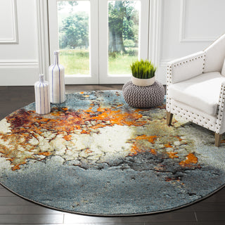 Safavieh Glacier GLA125B Blue/Multi Area Rug 