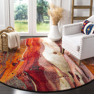 Safavieh Glacier GLA126A Red/Multi Area Rug 