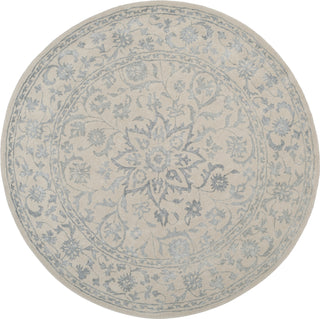 Safavieh Glamour 515 Silver/Ivory Area Rug Round