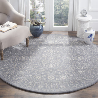 Safavieh Glamour 516 Steel/Blue Area Rug Room Scene