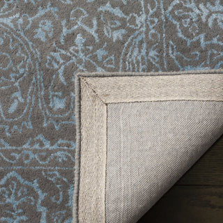 Safavieh Glamour 516 Blue/Dark Grey Area Rug Backing