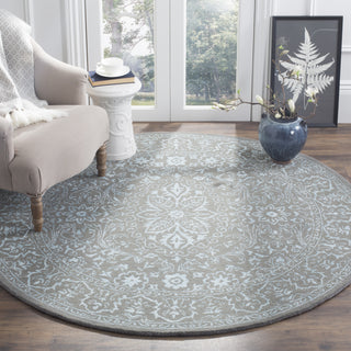 Safavieh Glamour 516 Blue/Dark Grey Area Rug Room Scene