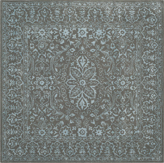 Safavieh Glamour 516 Blue/Dark Grey Area Rug Square