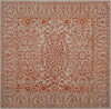 Safavieh Glamour 516 Grey/Rust Area Rug Square