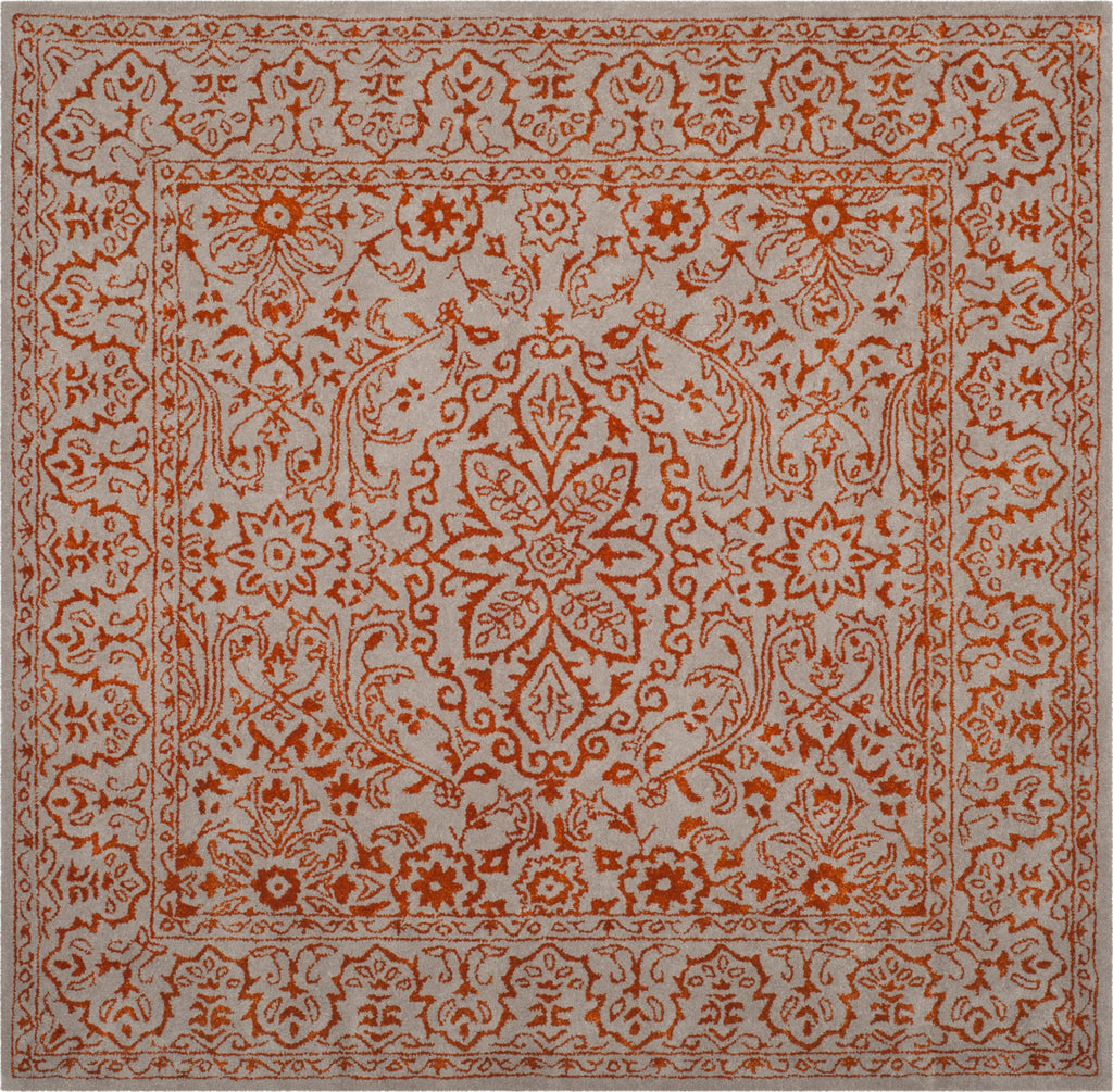 Safavieh Glamour 516 Grey/Rust Area Rug – Incredible Rugs and Decor