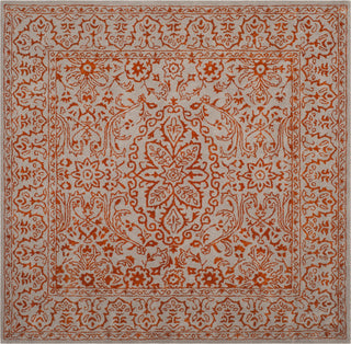 Safavieh Glamour 516 Grey/Rust Area Rug Square