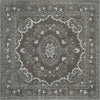Safavieh Glamour 533 Dark Grey Area Rug Square