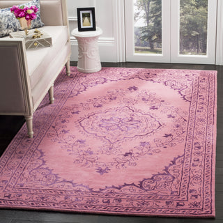 Safavieh Glamour 533 Pink Area Rug Room Scene Feature