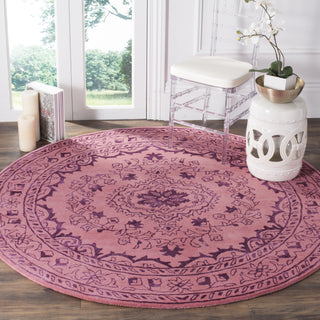 Safavieh Glamour 533 Pink Area Rug Room Scene