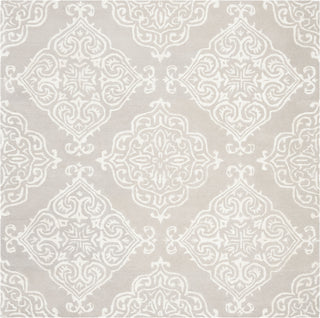 Safavieh Glamour 568 Silver/Ivory Area Rug Square