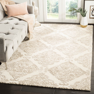 Safavieh Glamour 568 Ivory/Beige Area Rug Room Scene Feature