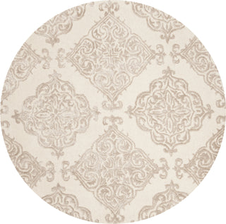 Safavieh Glamour 568 Ivory/Beige Area Rug Round