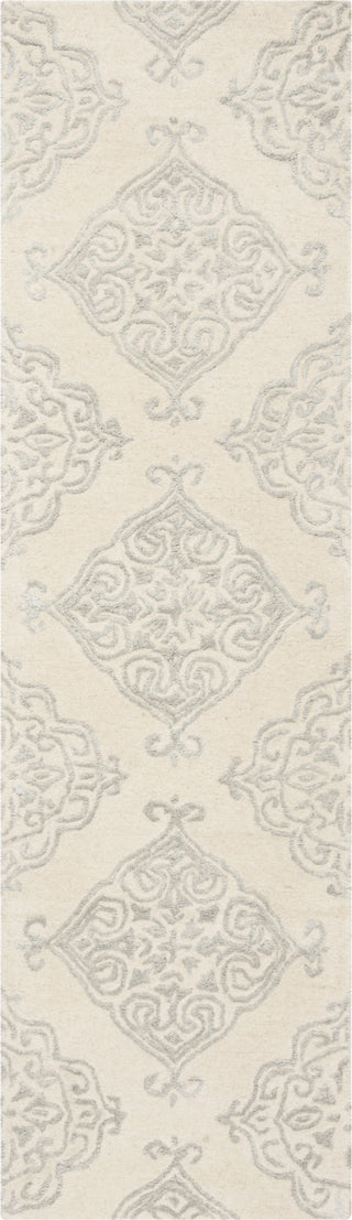 Safavieh Glamour 568 Ivory/Silver Area Rug Runner