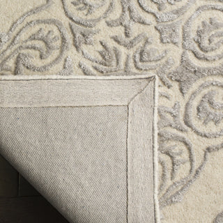 Safavieh Glamour 568 Ivory/Silver Area Rug Backing