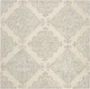 Safavieh Glamour 568 Ivory/Silver Area Rug Square