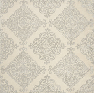 Safavieh Glamour 568 Ivory/Silver Area Rug Square