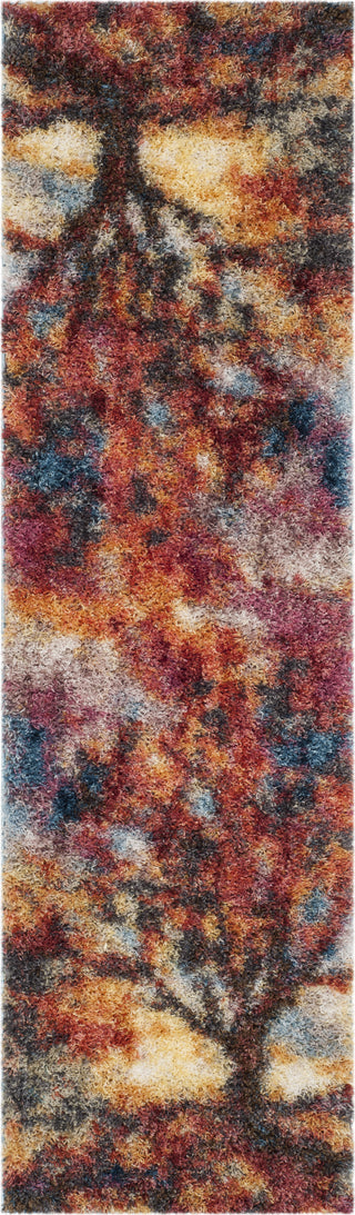 Safavieh Gypsy GYP522C Rust/Blue Area Rug 