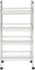 Safavieh Pierre0 Chrome Wire Adjustable Mini Trolley (177 In W X 98 D 374 H) Furniture main image