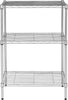 Safavieh Sierra Mini 3 Tier Chrome Wire Shelve (23 In W X 13 D 35 H) Furniture main image
