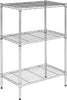 Safavieh Sierra Mini 3 Tier Chrome Wire Shelve (23 In W X 13 D 35 H) Furniture 