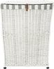 Safavieh Trotter Rattan Laundry Basket White Wash Furniture main image