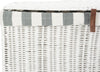 Safavieh Trotter Rattan Laundry Basket White Wash Furniture 