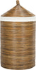 Safavieh Wellington Rattan Storage Hamper With Liner Honey Furniture main image