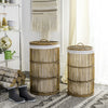 Safavieh Libby Rattan Storage Hamper With Liner Honey Furniture  Feature