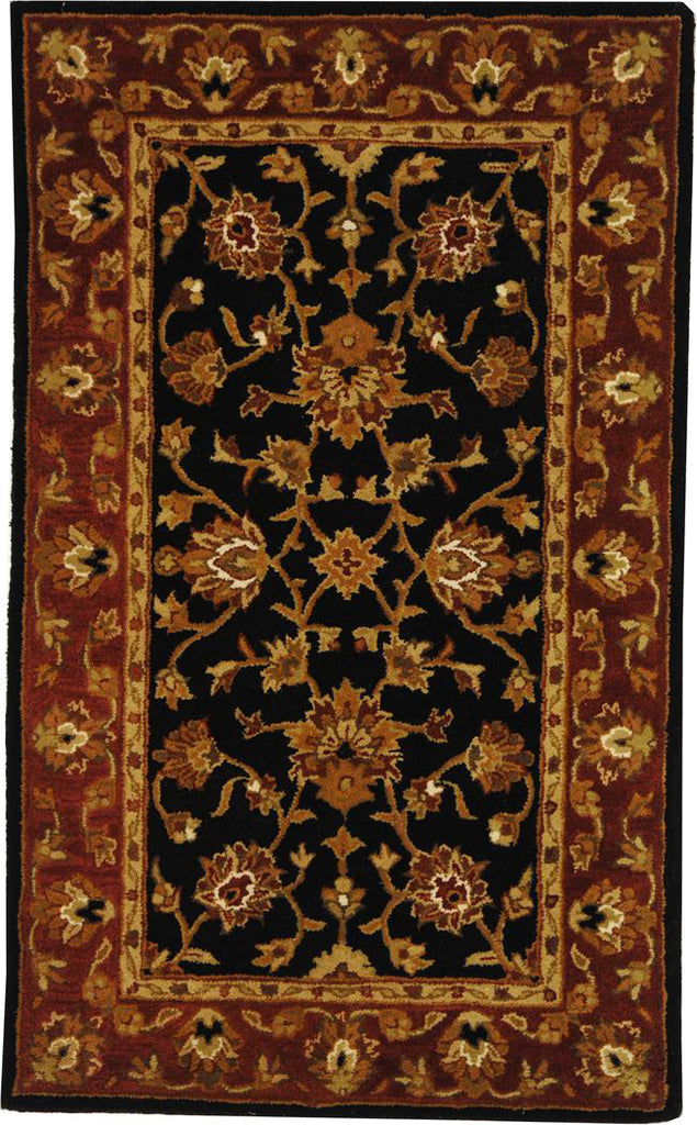 Safavieh Heritage 112 Black/Red Area Rug main image