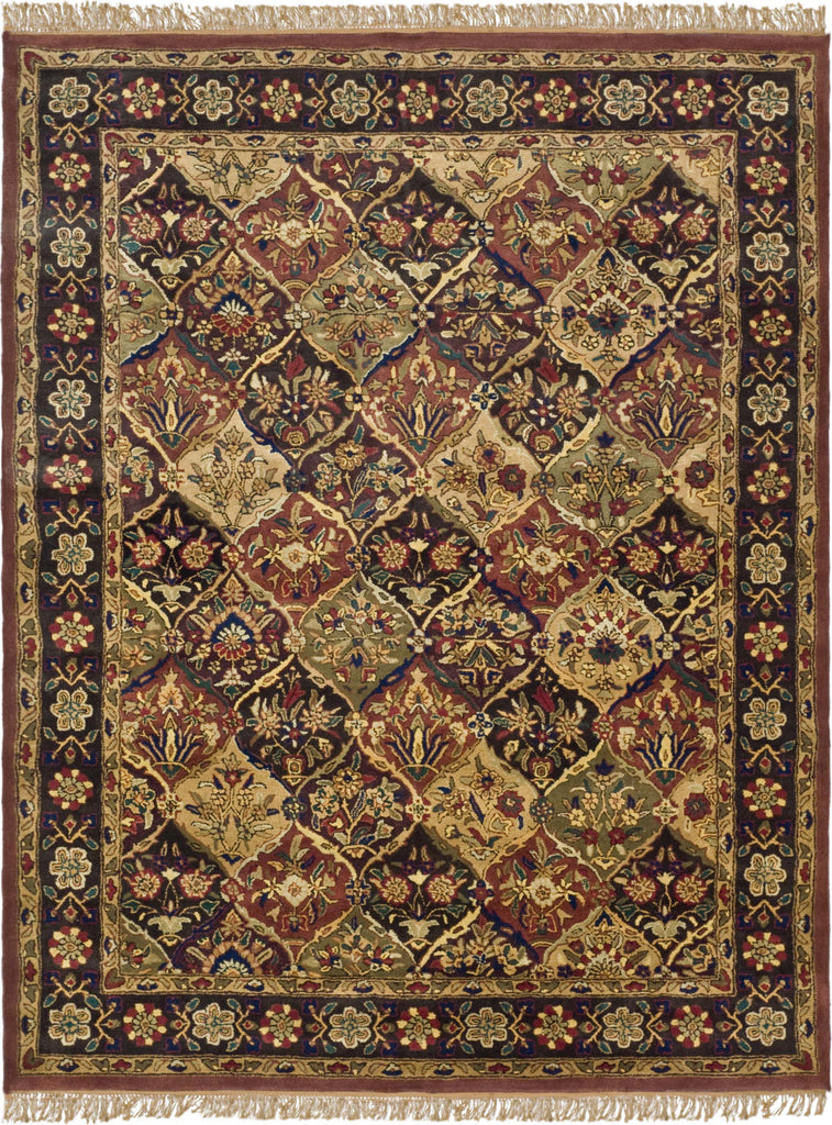 Safavieh Heritage 180 Red/Brown Area Rug main image