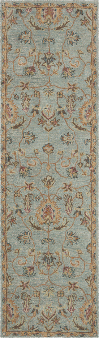 Safavieh Heritage 274 Light Blue/Multi Area Rug Runner