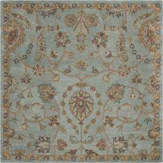 Safavieh Heritage 274 Light Blue/Multi Area Rug Square