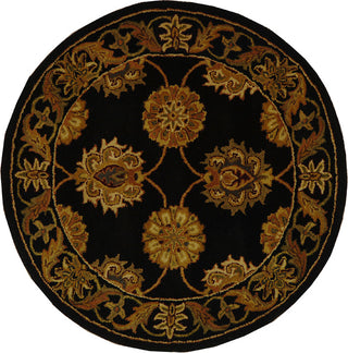 Safavieh Heritage 314 Black Area Rug Round