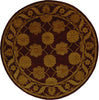 Safavieh Heritage 314 Maroon Area Rug Round