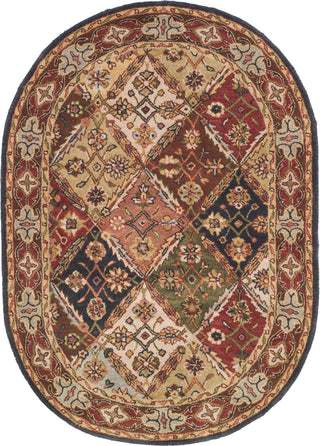 Safavieh Heritage 316 Green/Red Area Rug 