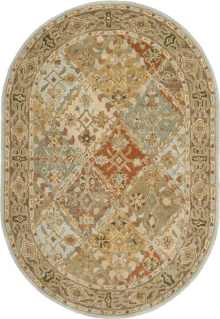 Safavieh Heritage 316 Light Blue/Light Brown Area Rug 