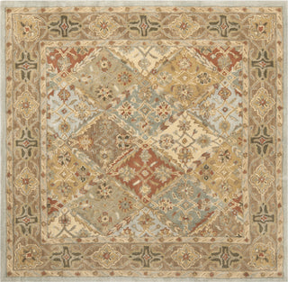 Safavieh Heritage 316 Light Blue/Light Brown Area Rug Square